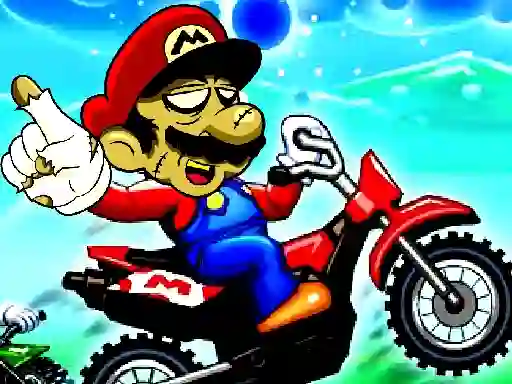 لعبة Super Mario Halloween Wheelie على الانترنت