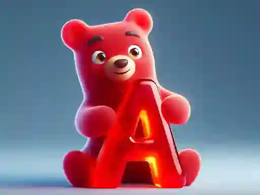 لعبة Gummy Letter Pop على الانترنت