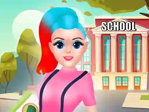لعبة First Day of School على الانترنت