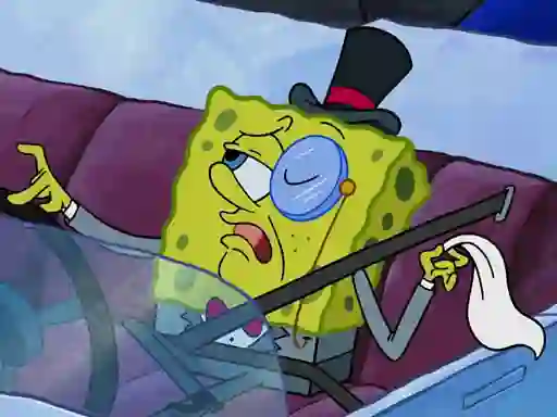لعبة Spongebob Driving Test Hidden على الانترنت