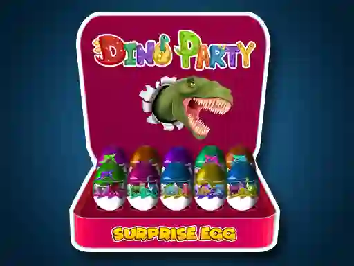 لعبة Surprise Egg: Dino Party على الانترنت