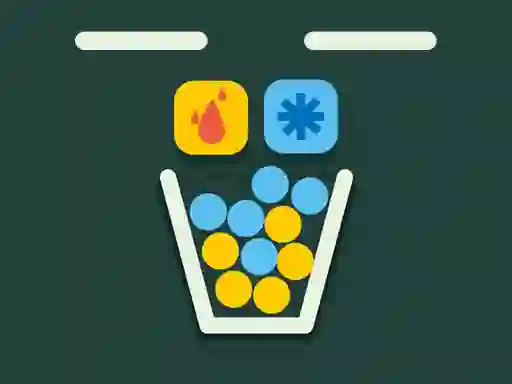 لعبة Filled Glass 5 Fire & Ice على الانترنت