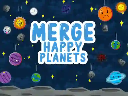 لعبة Merge Happy Planets على الانترنت