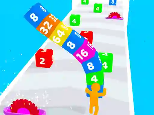 لعبة Cube Stack 2048 على الانترنت
