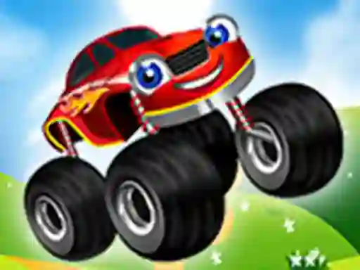 لعبة Monster Trucks Kids Racing على الانترنت
