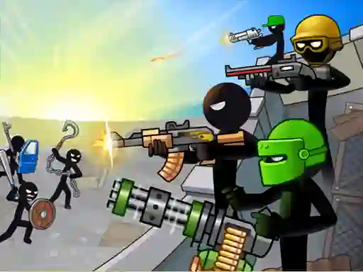 لعبة Stick Defenders على الانترنت
