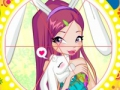 لعبة Winx Bunny Style: Round Puzzle  على الانترنت