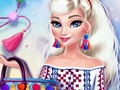 لعبة ﻢﻴﻤﺼﺘﻟﺍ ﺔﺑﺍﺮﺷ ﺎﺴﻟﺇ  على الانترنت