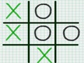 لعبة إكس أوملاحظة ورقية على الانترنت