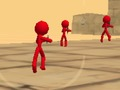 لعبة Stickman ﺭﺎﻨﻟﺍ ﻖﻠﻄﻣ ﺏﺎﻫﺭﻹ﻿ﺍ ﺔﺤﻓﺎﻜﻣ  على الانترنت