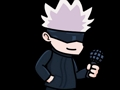 لعبة Funkin Satoru Gojo ﺔﻌﻤﺠﻟﺍ ﺔﻠﻴﻟ  على الانترنت