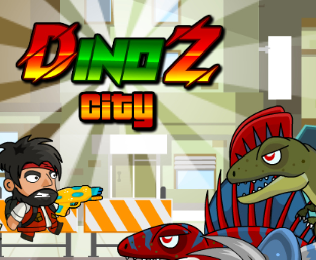 لعبة DinoZ ﺔﻨﻳﺪﻣ  على الانترنت