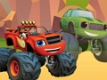 لعبة Monster Machines Jigsaw ﻭ Blaze ﺔﺒﻌﻟ  على الانترنت