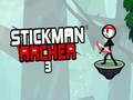 لعبة Stickman 3 ﺮﺸﺗﺭﺁ  على الانترنت