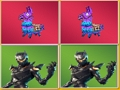 لعبة Fortnite ﺓﺮﻛﺍﺫ ﺔﻘﺑﺎﻄﻣ  على الانترنت