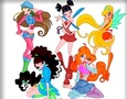 لعبة Winx Club Coloring  على الانترنت