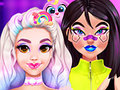 لعبة Candy Fashion ﻭ Cyberpunk ﻦﻴﺑ ﺲﻓﺎﻨﺘﻟﺍ  على الانترنت