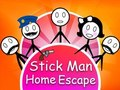 لعبة Stickman ﻝﺰﻨﻤﻟﺍ ﺏﻭﺮﻬﻟﺍ  على الانترنت
