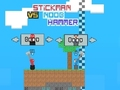 لعبة Stickman ﻞﺑﺎﻘﻣ Noob Hammer  على الانترنت