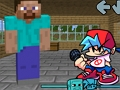 لعبة Friday Night Funkin 'VS Steve ﻦﻣ Minecraft  على الانترنت