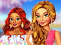 لعبة BFFs ﺯﺮﻜﻟﺍ ﺓﺮﻫﺯ ﻥﺎﺟﺮﻬﻣ ﺓﺮﻈﻧ  على الانترنت