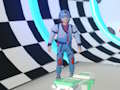 لعبة Cyber Surfer ﺞﻟﺰﺘﻟﺍ ﺡﻮﻟ  على الانترنت