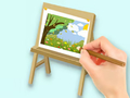 لعبة Paysage ﻢﺳﺭ ﺔﺣﻮﻟ :ﻦﻳﻮﻠﺘﻟﺍ ﺏﺎﺘﻛ  على الانترنت