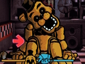 لعبة FNF ﻞﺑﺎﻘﻣ FNAF ﺐﻫﺬﻟﺍ  على الانترنت