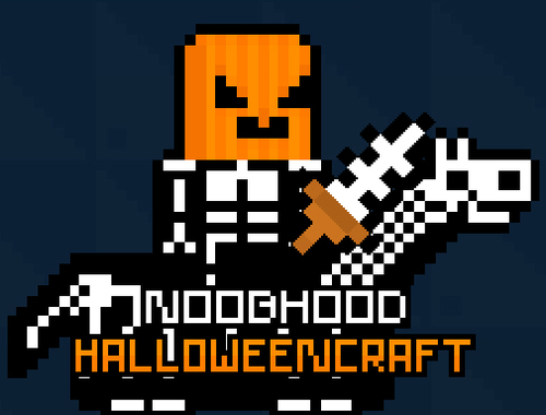 لعبة Noobhood Halloweencraft على الانترنت