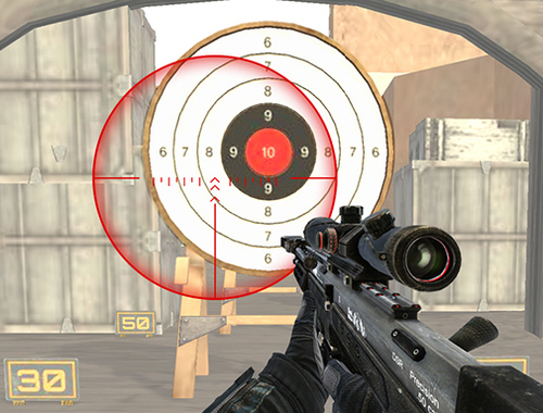 لعبة FPS ﺩﺎﻌﺑﻷ﻿ﺍ ﻲﺛﻼ﻿ﺛ ﻑﺪﻬﻟﺍ ﻰﻠﻋ ﺭﺎﻨﻟﺍ ﻕﻼ﻿ﻃﺇ  على الانترنت