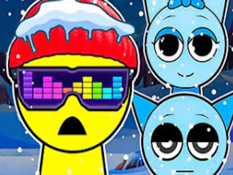 لعبة Party Sprunki Frozen Party Frozen ﺯﻮﻓ على الانترنت
