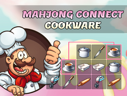 لعبة Mahjong Connect Cookware على الانترنت