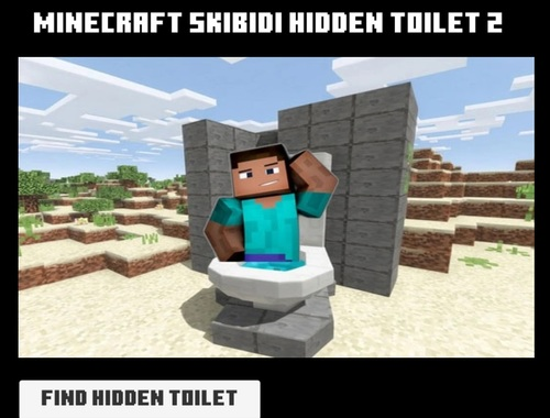 لعبة Minicraft Skibidi Hidden Evalet 2  على الانترنت