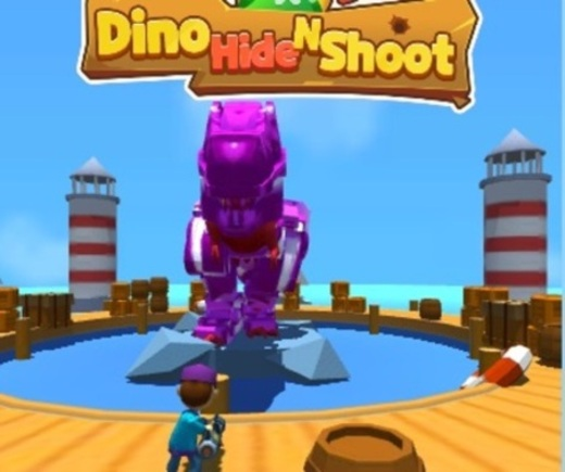 لعبة Dino Hide n Shoot على الانترنت