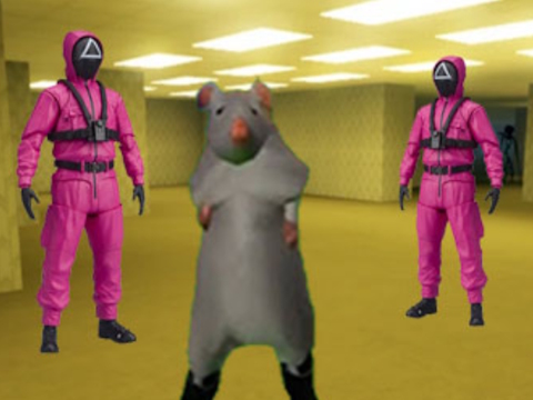 لعبة Ratomilton ﻲﻓ Squid Game Backrooms  على الانترنت