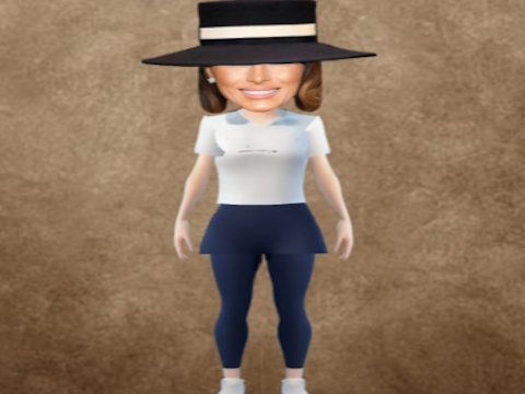 لعبة Melania Hat Antistress Game ﺔﺒﻌﻟ  على الانترنت
