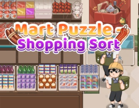 لعبة Mart Puzzle ﻕﻮﺴﺘﻟﺍ ﺯﺮﻓ  على الانترنت