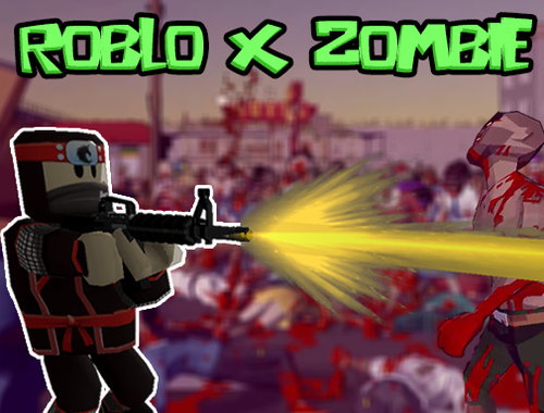 لعبة Roblox Zombie  على الانترنت