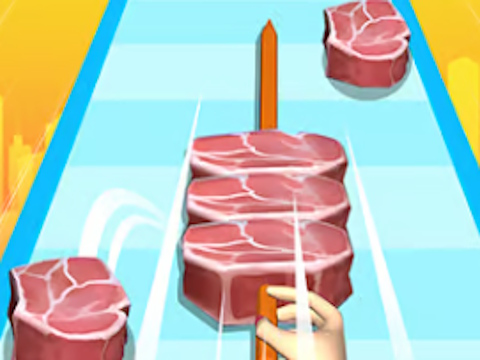 لعبة BBQ Stack Run على الانترنت