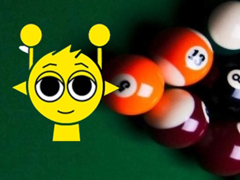 لعبة Sprunki 2Players Billiard على الانترنت