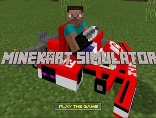 لعبة Minekart Simulator على الانترنت