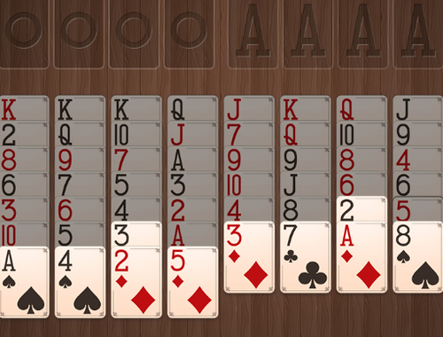 لعبة Freecell Solitaire ﻲﻧﺎﺠﻣ  على الانترنت
