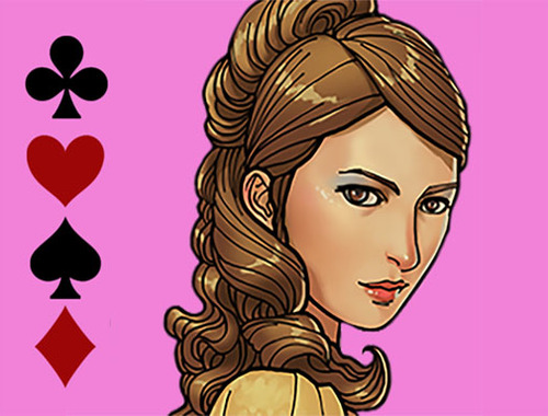 لعبة Solitaire L'Amour على الانترنت