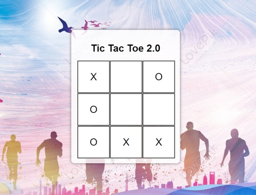 لعبة tic tac toe على الانترنت