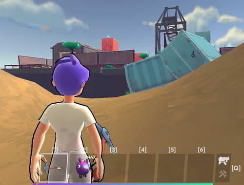 لعبة Fortzone Battle Royale على الانترنت