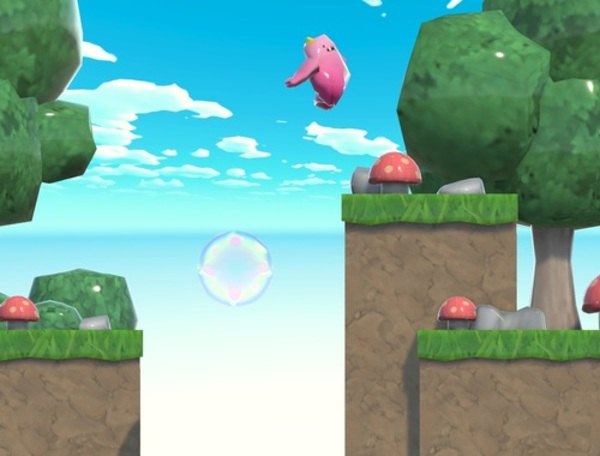 لعبة Bubblebound  على الانترنت
