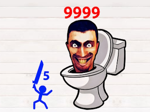 لعبة Stickman Hero Skibidi ﻞﻄﺑ ﺝﺮﺑ ﻦﻋ ﻉﺎﻓﺪﻟﺍ  على الانترنت
