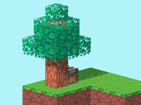 لعبة Skyblock 3D: ﺓﺎﻴﺤﻟﺍ ﺪﻴﻗ ﻰﻠﻋ ءﺎﻘﺒﻟﺍ  على الانترنت