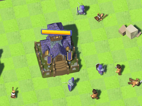 لعبة Warlock King: ﻉﺎﻓﺪﻟﺍ ﺔﻌﻠﻘﻟﺍ  على الانترنت
