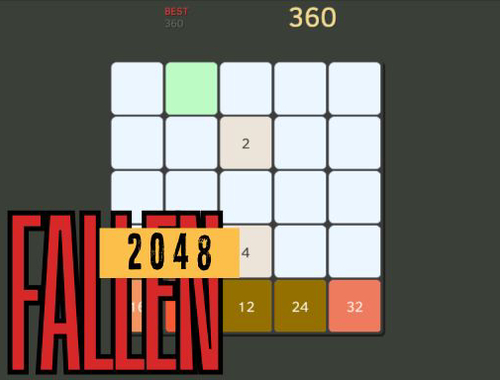 لعبة 2048 ﻂﻘﺳ  على الانترنت